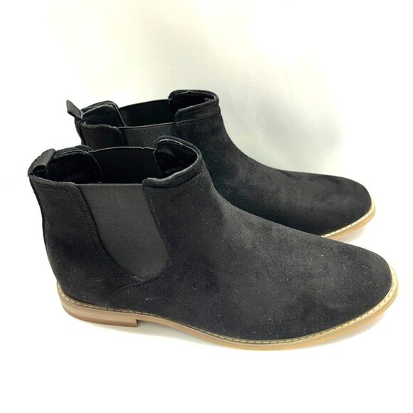 Vance Co Marshall Wide Width Chelsea Men's Black Boots US Size WD 12 - No Box - Picture 4 of 9